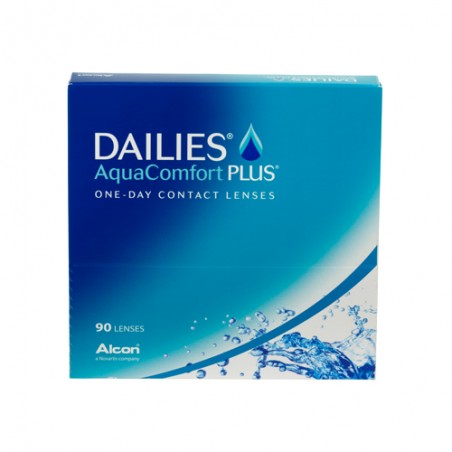 DAILIES Aqua Comfort Plus 90szt | JEDNODNIOWE Szkła