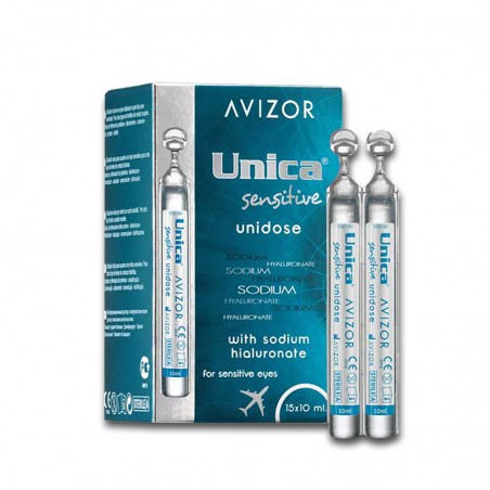 UNICA Sensitive Unidose 15x10ml | Płyny do Soczewek