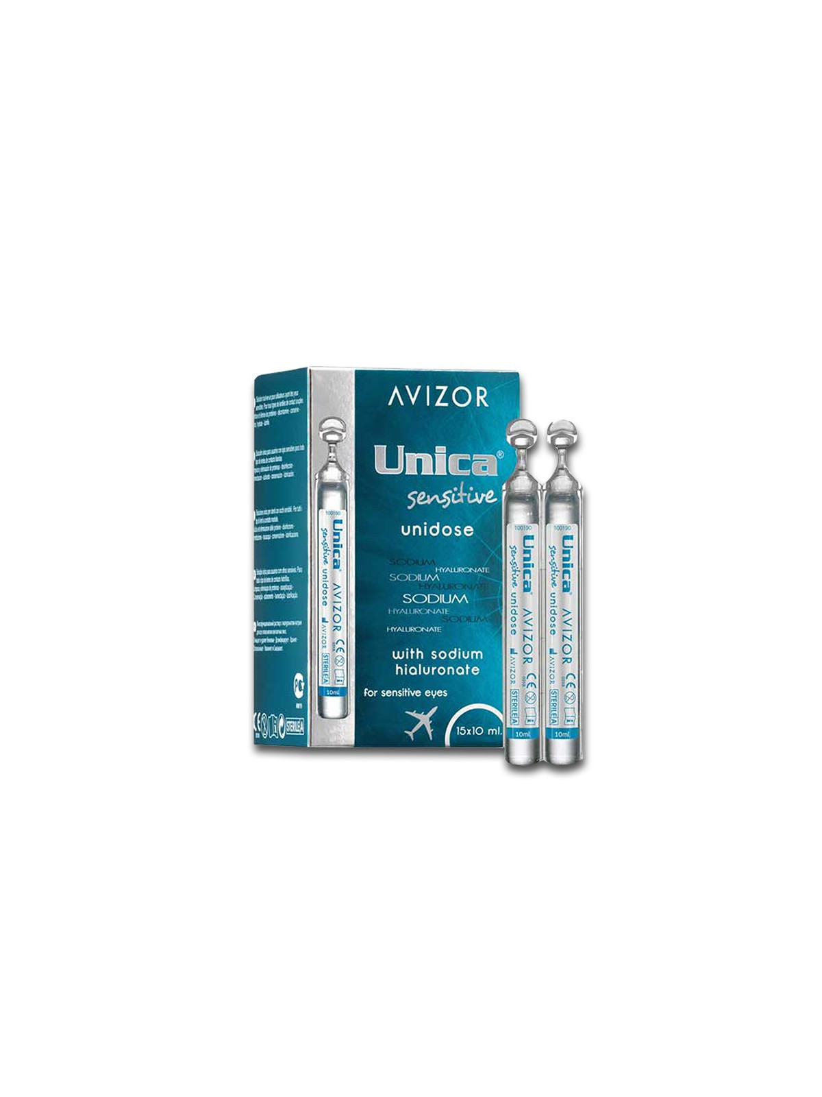UNICA Sensitive Unidose 15x10ml | Płyny do Soczewek