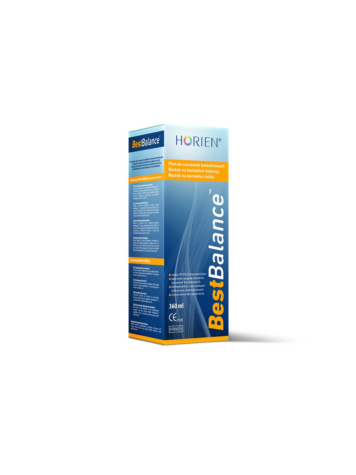Płyn do soczewek HORIEN Best Balance 360 ml