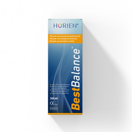 Płyn do soczewek HORIEN Best Balance 360 ml