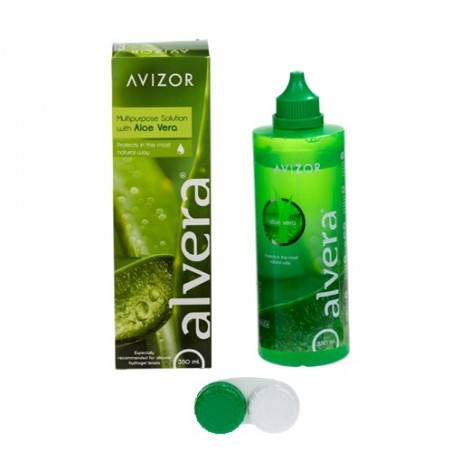 ALVERA 350ml | Płyn do soczewek z Aloesem | Paczka24h