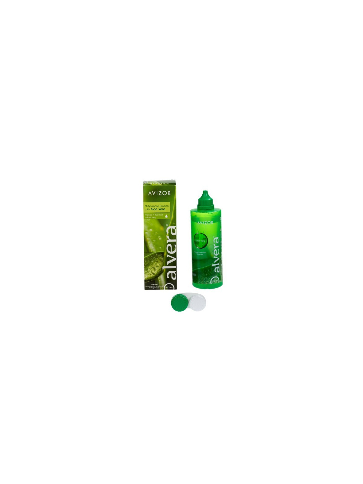 ALVERA 350ml | Płyn do soczewek z Aloesem | Paczka24h