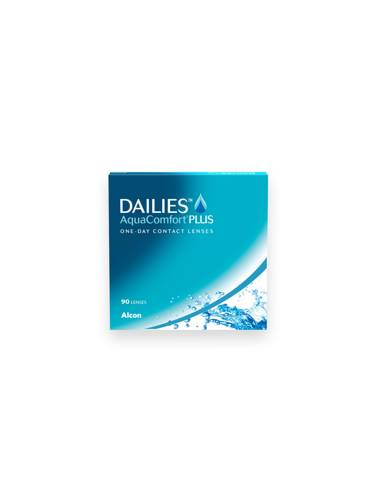 DAILIES Aqua Comfort Plus 90szt | JEDNODNIOWE Szkła
