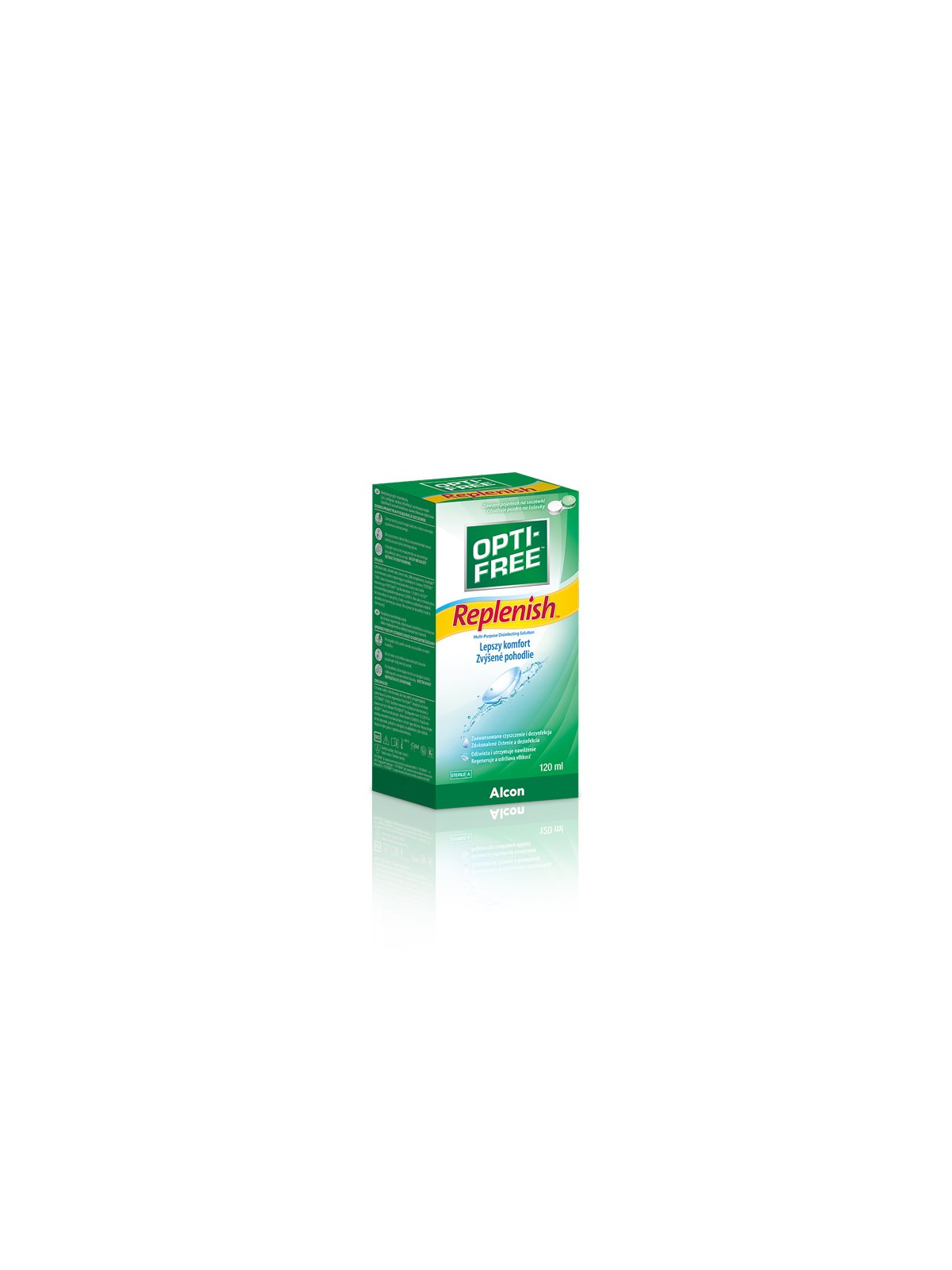Opti Free Replenish 120ml | Płyn do Soczewek