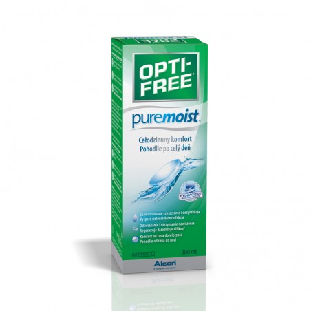 Opti Free PureMoist 300 ml | Płyn do soczewek kontaktowych