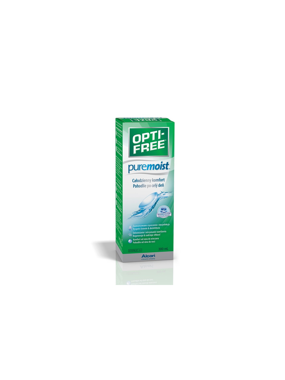 Opti Free PureMoist 300 ml | Płyn do soczewek kontaktowych