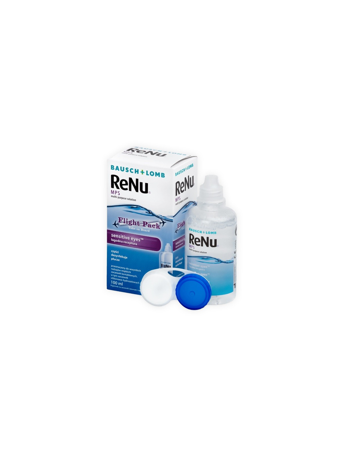 ReNu MPS 120ml | Pielęgnacyjny Płyn do Soczewek
