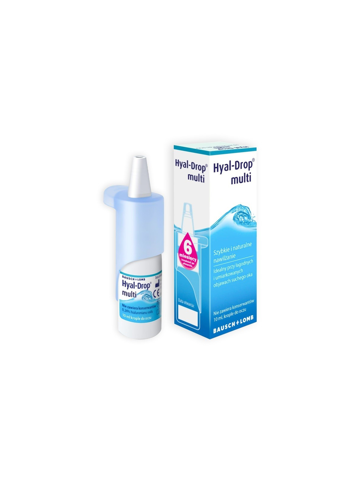 Hyal Drop Multi 10ml | Nawilżające Krople do Oczu
