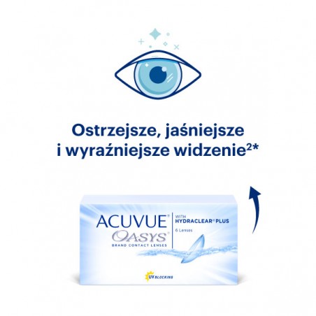 Soczewki ACUVUE Oasys -  6 szt.