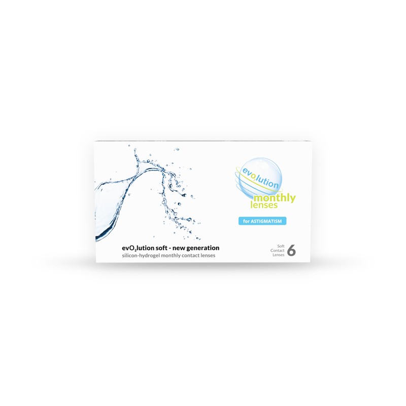 Soczewki miesięczne evO2lution monthly for Astigmatism 6 szt.