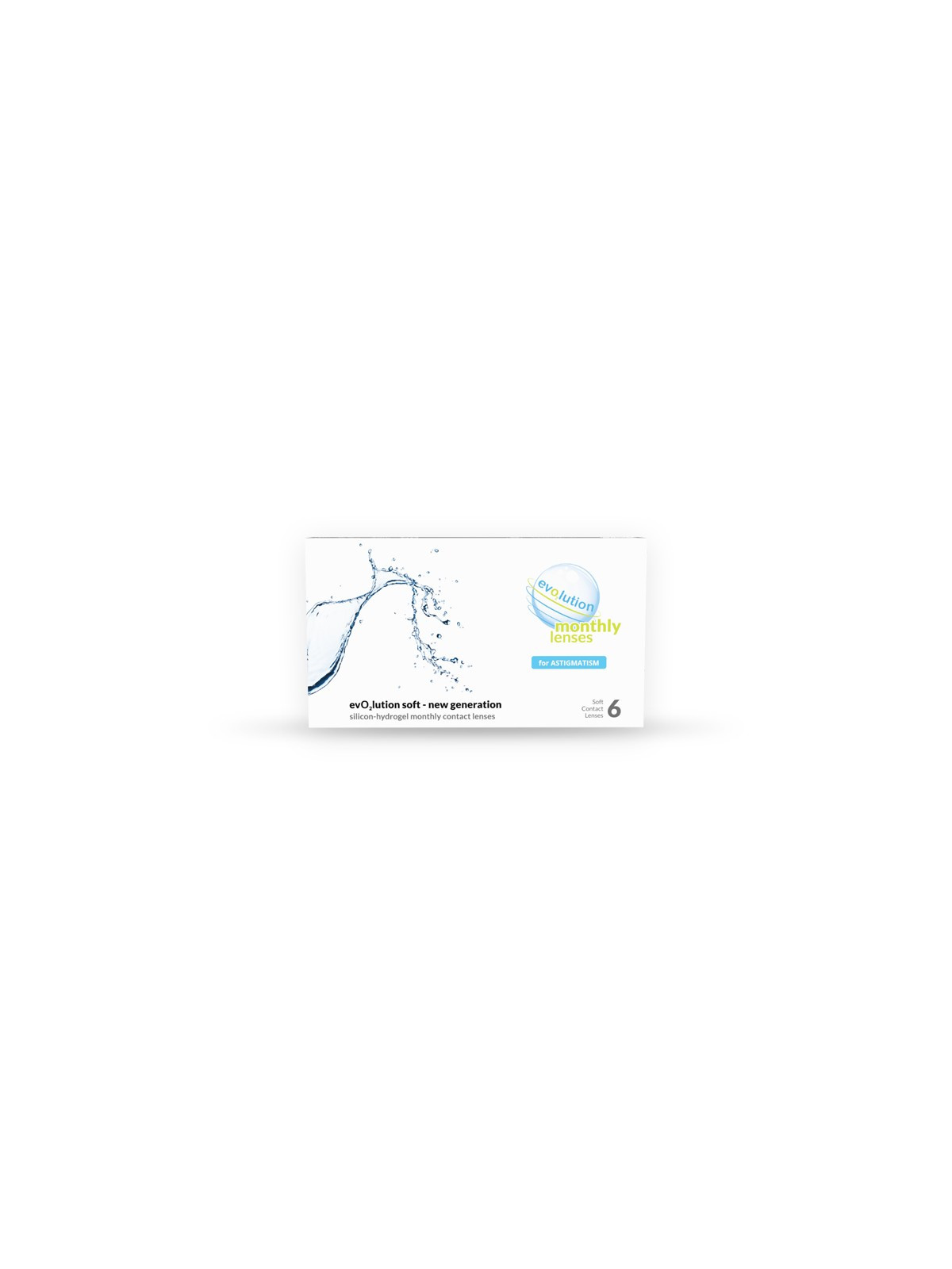 Soczewki miesięczne evO2lution monthly for Astigmatism 6 szt.