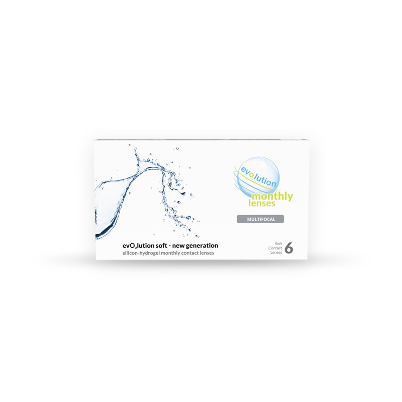 Soczewki miesięczne evO2lution monthly lenses multifocal 6 szt.