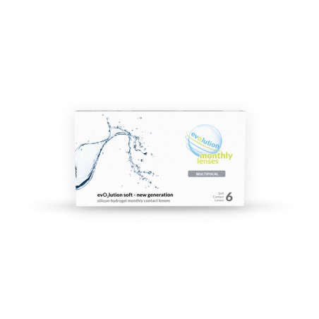 Soczewki miesięczne evO2lution monthly lenses multifocal 6 szt.