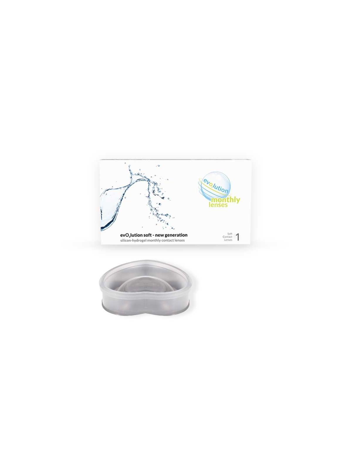Soczewki miesięczne evO2lution monthly lenses 1 szt.