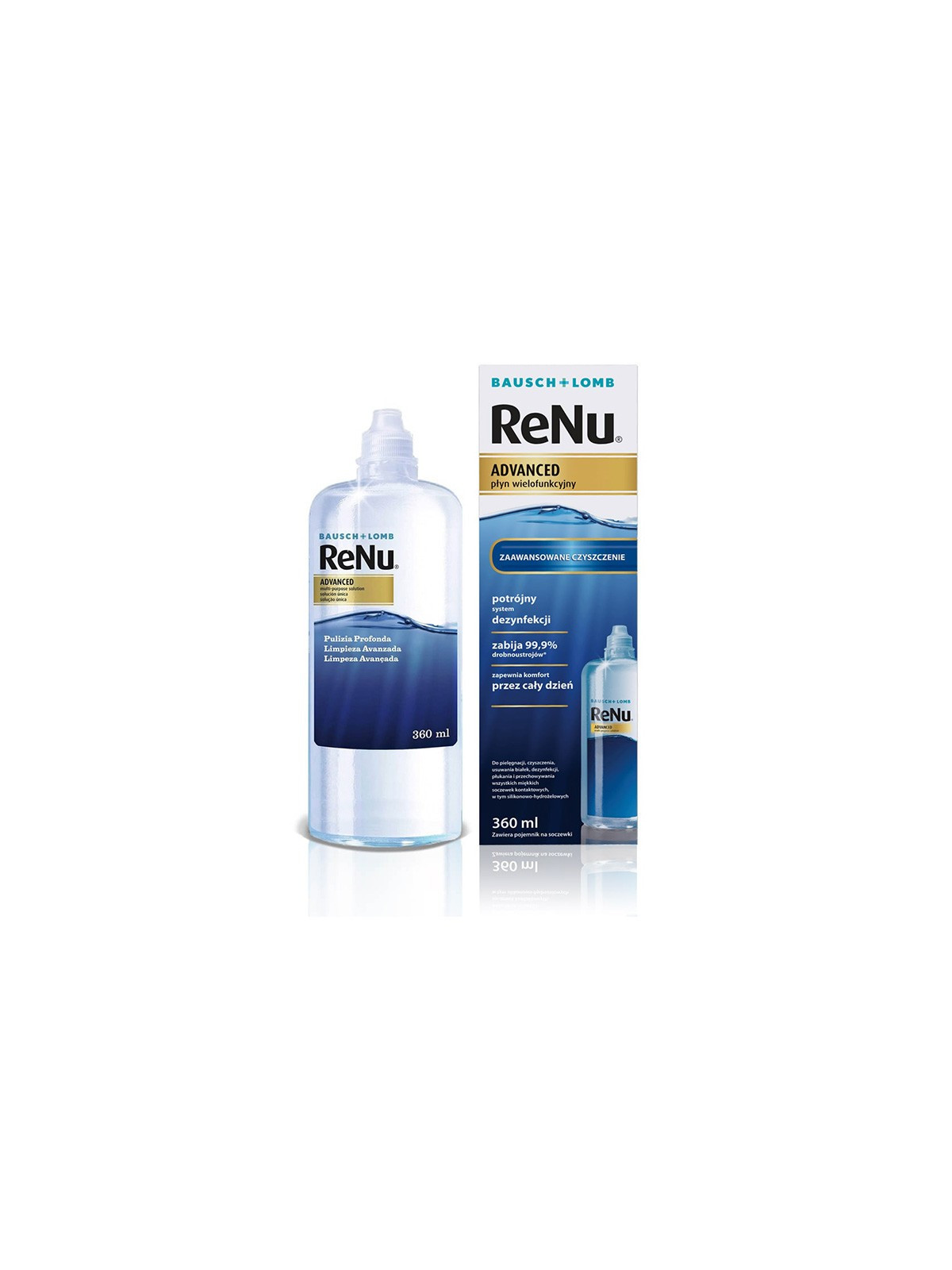 Płyn do soczewek ReNu Advanced 360 ML