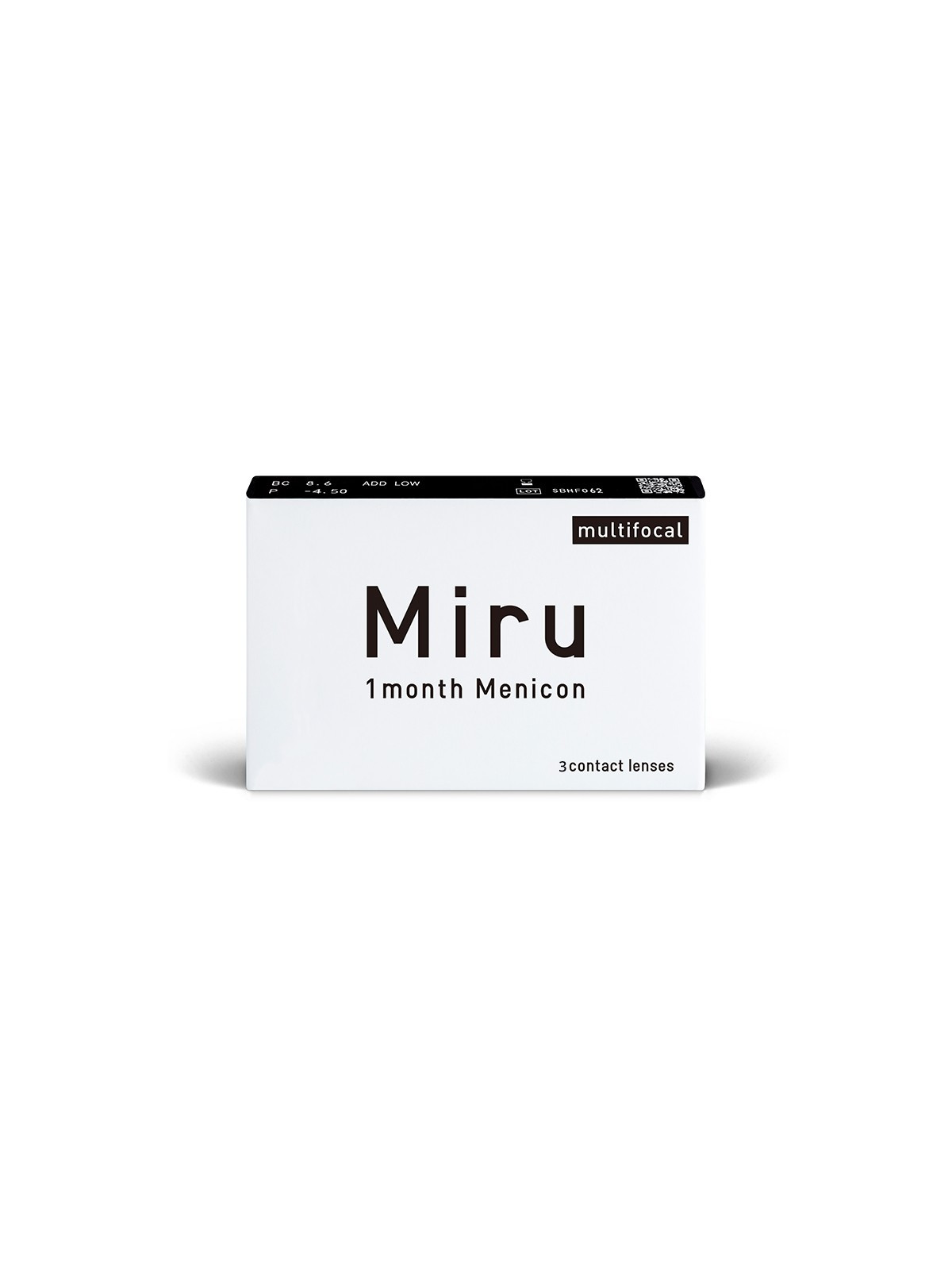 Soczewki miesięczne Miru 1month Menicon Multifocal 3 szt.