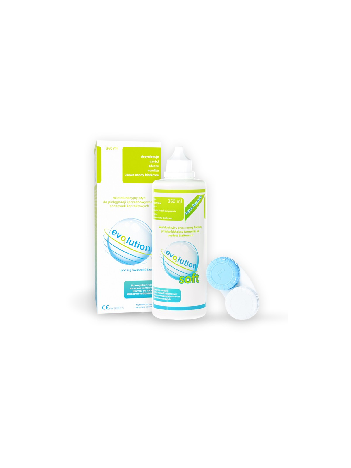 evo2lution soft 360ml | Super Płyn do Soczewek za jedyne 23,99zł