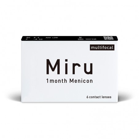 Soczewki miesięczne Miru 1month Menicon Multifocal 6 szt.