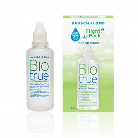 BIOTRUE 100ml | PŁYN z HIALORUNIANEM | Niska Cena