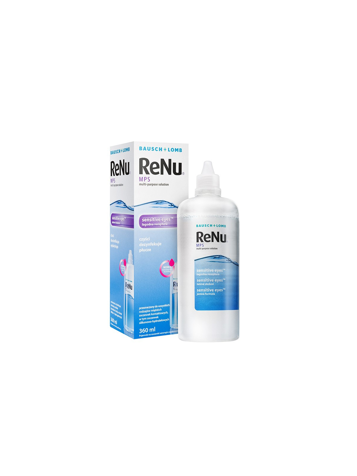 ReNu MPS 360ml | Płyn do Soczewek | NISKIE CENY