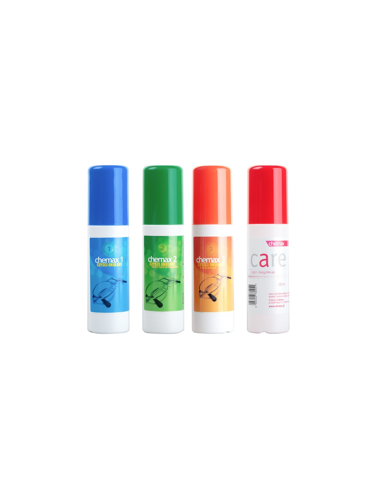 CHEMAX 85ml | Płyn do Pielęgnacji Okularów