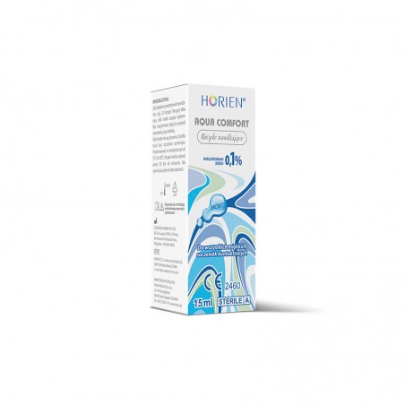 HORIEN Aqua Comfort 15ml | Nawilżające Krople do Oczu