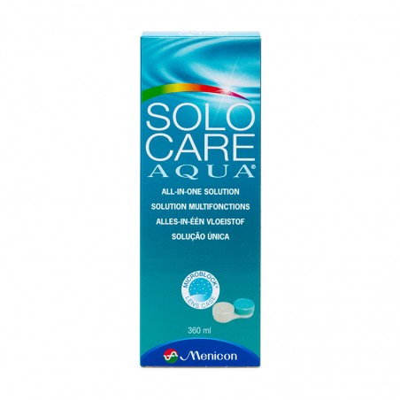 SOLO Care Aqua 360ml | Płyn Do Soczewek | Niska Cena