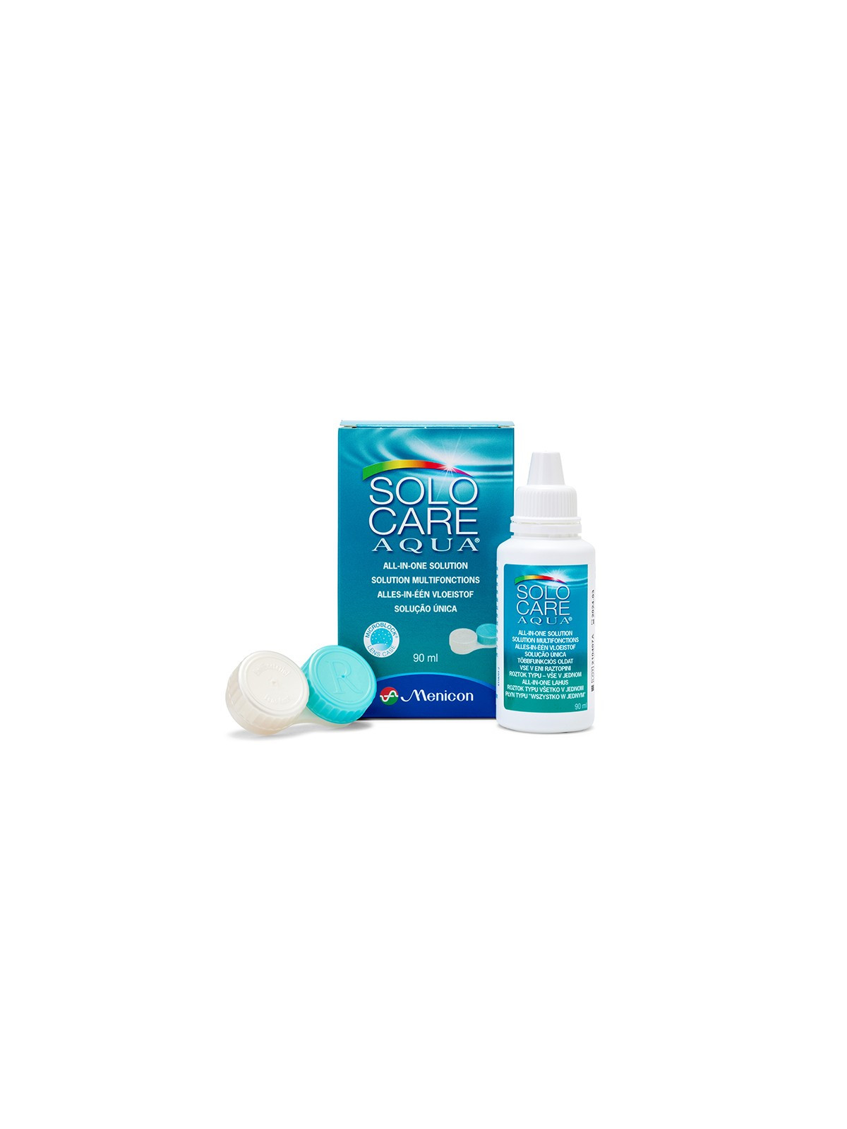 SoloCare Aqua 90ml | Płyny Do Soczewek | Wysyłka 24h