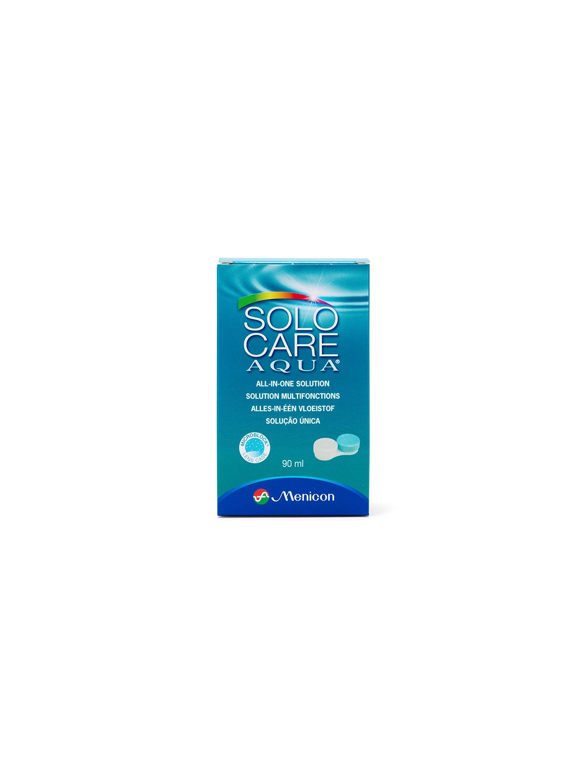 SoloCare Aqua 90ml | Płyny Do Soczewek | Wysyłka 24h