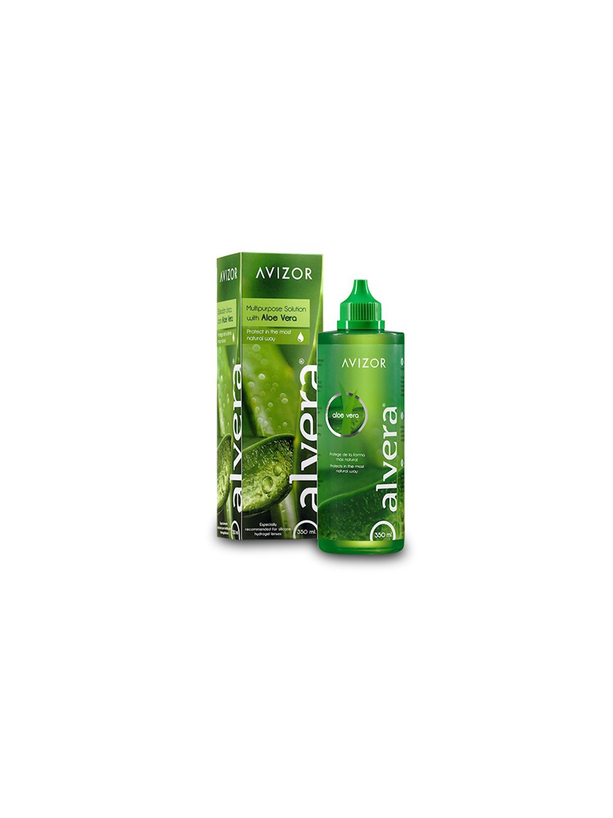 ALVERA 350ml | Płyn do soczewek z Aloesem | Paczka24h