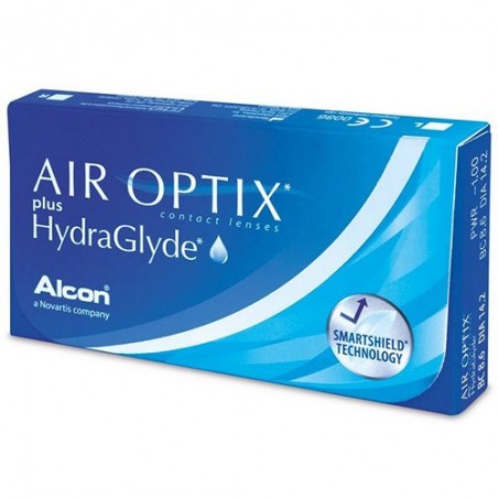 AIR OPTIX Plus HydraGlyde 3szt + evO2lution Soft 500 ml | Zestawy