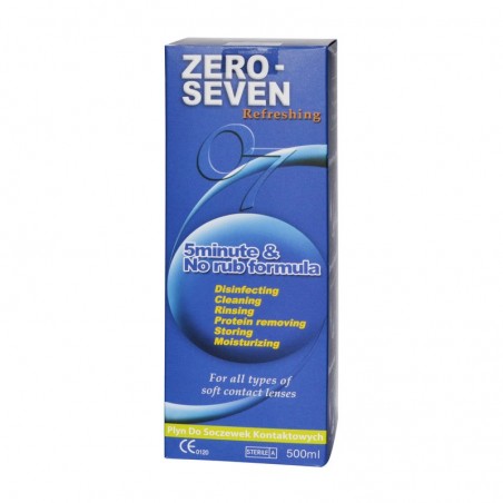 ZERO SEVEN 500ml | Płyny Do Soczewek | Wysyłka 24h