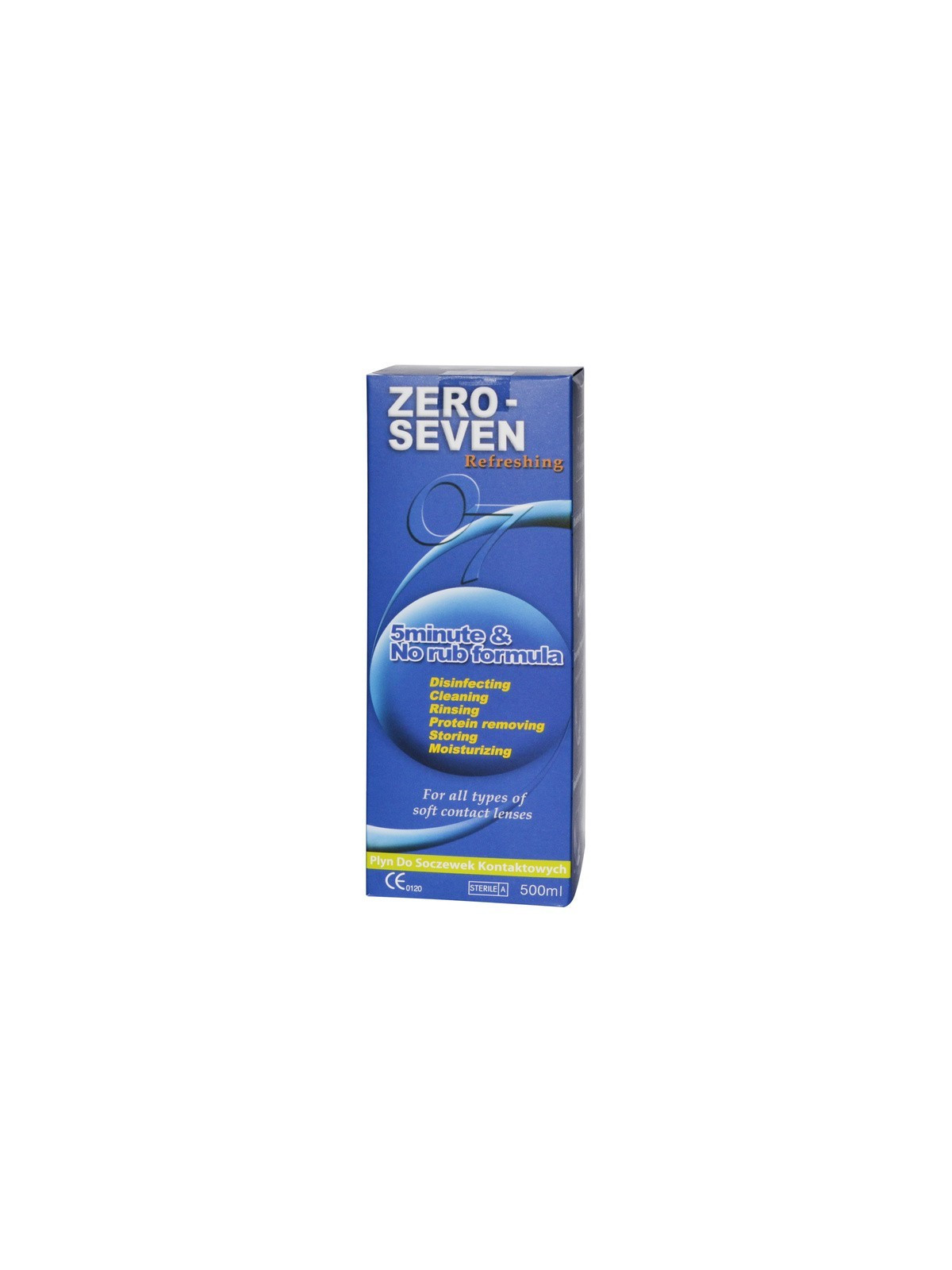 ZERO SEVEN 500ml | Płyny Do Soczewek | Wysyłka 24h