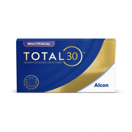 Soczewki miesięczne Total30 Multifocal 3 szt.