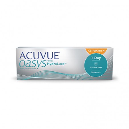 Soczewki jednodniowe ACUVUE® OASYS 1-Day for ASTIGMATISM 30 szt. - WYPRZEDAZ DŁUGA DATA