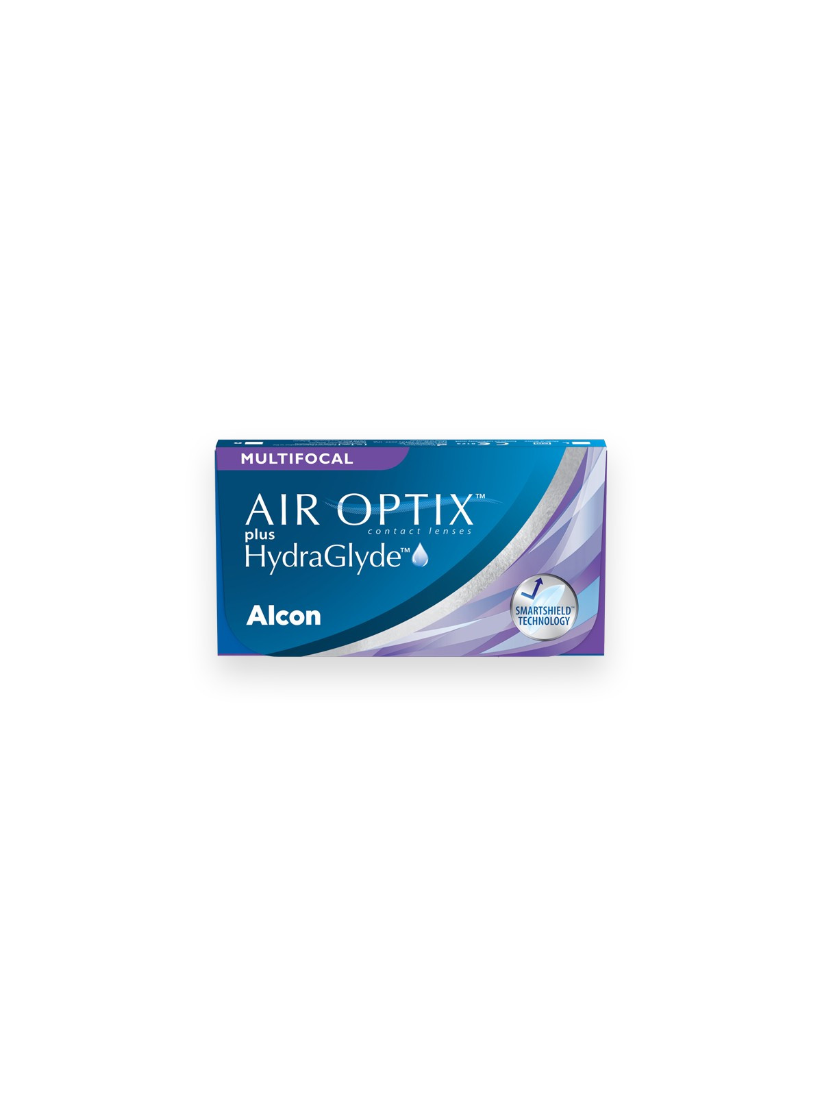 Soczewki miesięczne Air Optix plus HydraGlyde Multifocal 6 szt. - WYPRZEDAŻ DŁUGA DATA