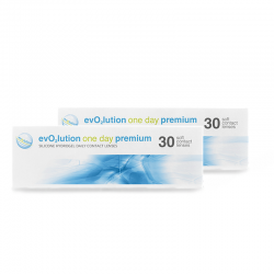 2 x Soczewki jednodniowe evO2lution one day premium 30 szt.