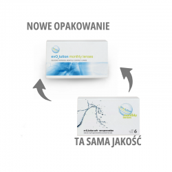 Soczewki kontaktowe miesięczne evO2lution monthly lenses 6 szt.