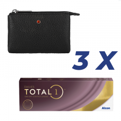  3 x Dailies Total 1 30 szt.+ etui marki Batycki
