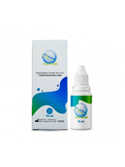 Nawilżające krople do oczu evO2lution hyal drops 15 ml z hialuronianem sodu