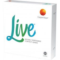  Soczewki jednodniowe Live 90 szt. - wyprzedaż długa data
