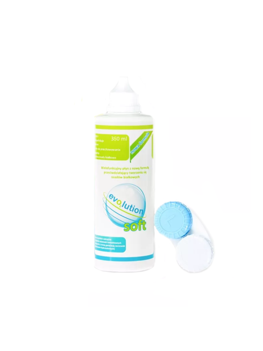 Płyn do soczewek evO2lution soft 350 ml data ważności 31.10.2026 r.