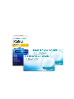 2 x Ultra 1 szt. + ReNu Advanced 100 ml