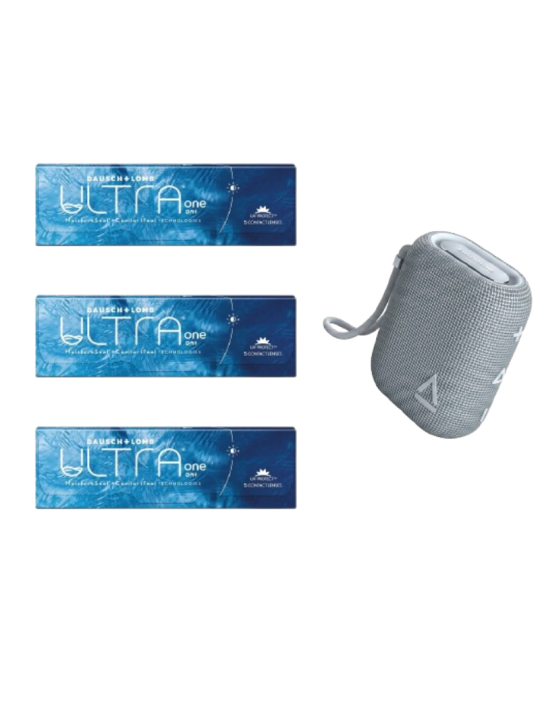 3 x Ultra One Day 30 szt.  + głośnik