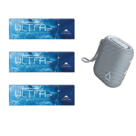 3 x Ultra One Day 30 szt.  + głośnik