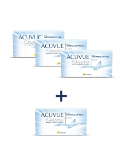 ACUVUE® OASYS 6 szt. 3 + 1 za 1 zł BC 8,4