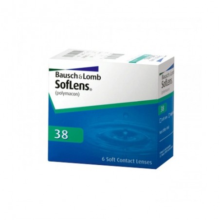 SOFLENS 38 - 6szt. | Soczewki Kontaktowe | Wysyłka 24h