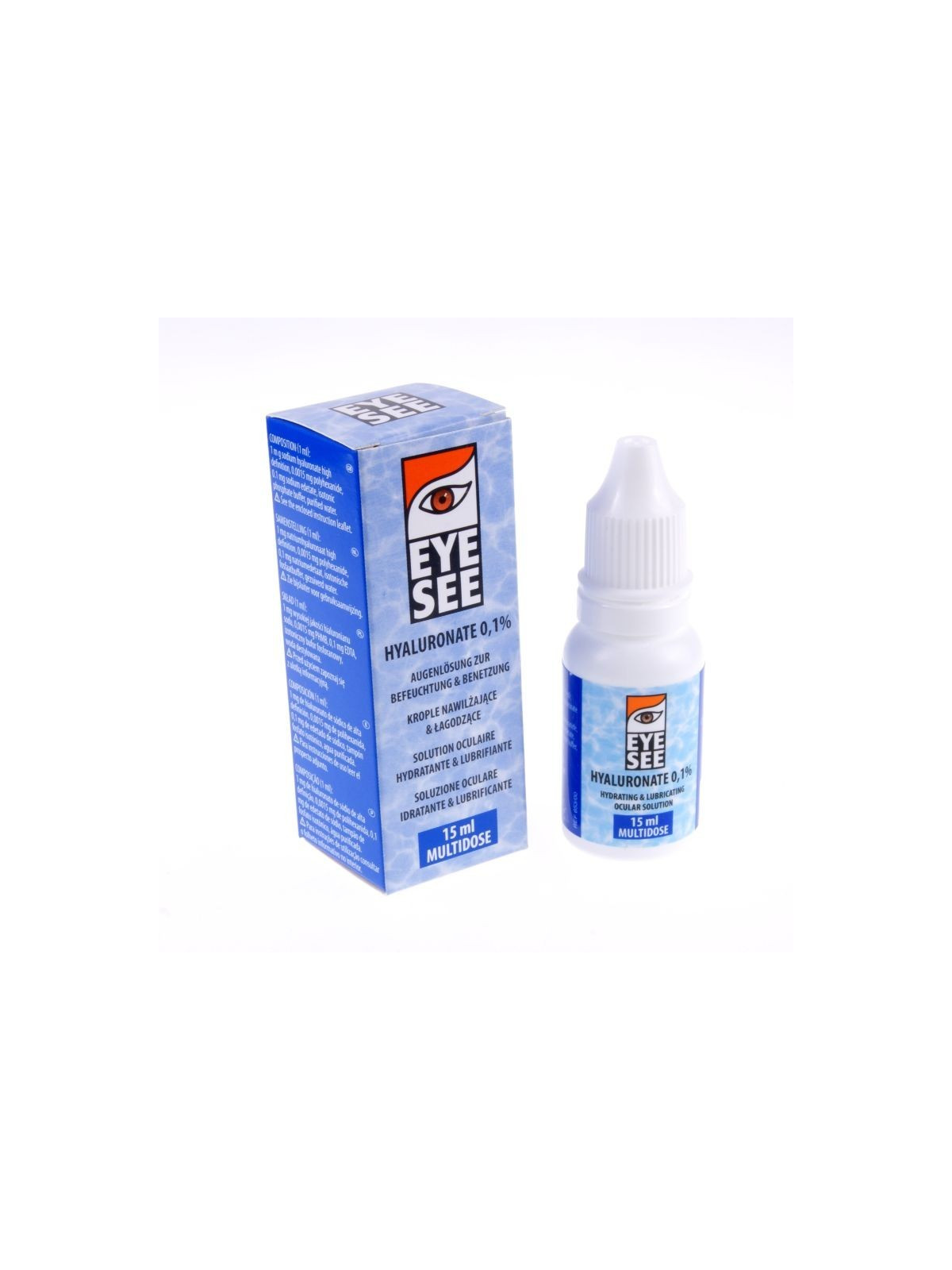 EYE SEE Hyaluronate 15ml | Nawilżające Krople do Oczu