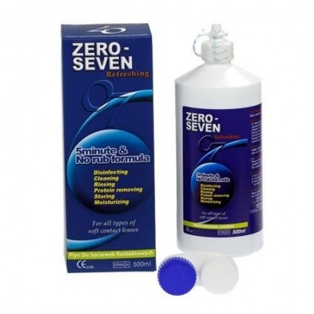ZERO SEVEN 500ml | Płyny Do Soczewek | Wysyłka 24h